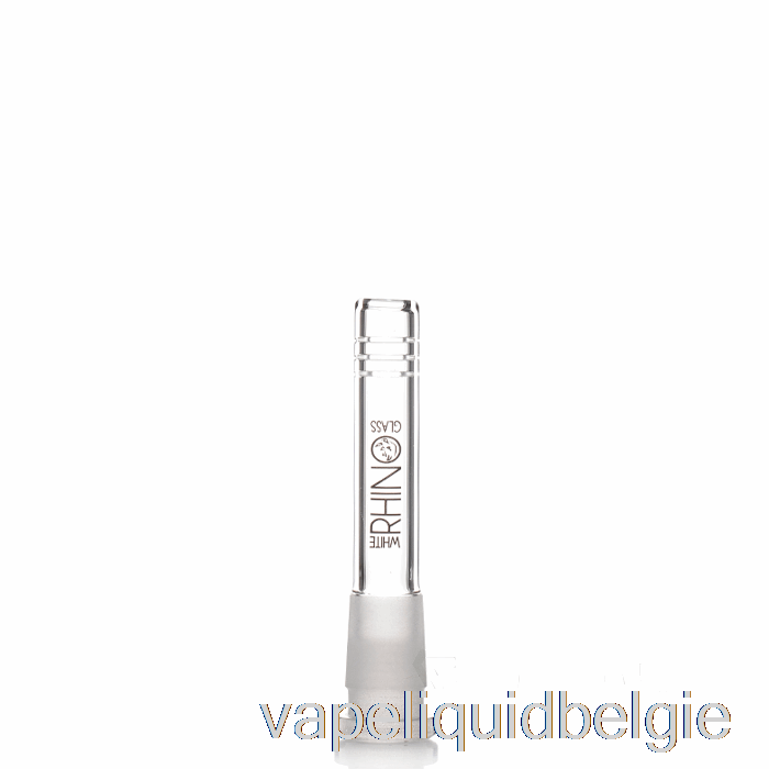 Vape Smaken White Rhino 19/14 Glazen Downstem 3.5inch